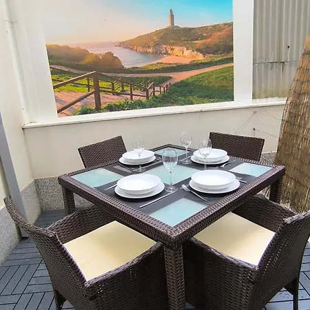 El Piso De Montse - Torre De Hercules - By Welcome To Coruna Homes * A Coruna